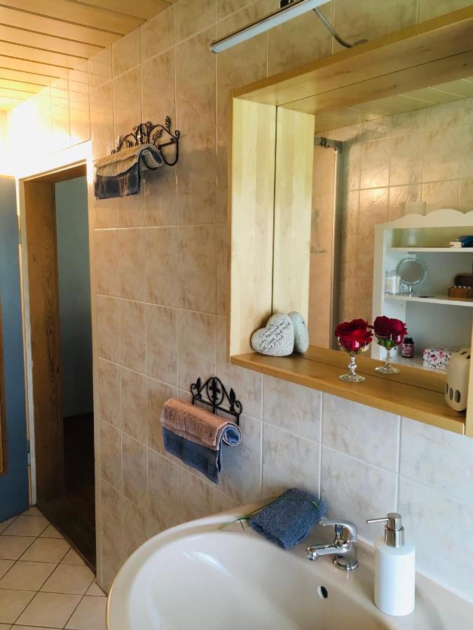 Ferienwohnung „Am Gnaucks Hutberg“ Hohnstein Dış mekan fotoğraf
