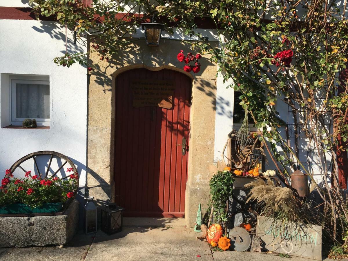 Ferienwohnung „Am Gnaucks Hutberg“ Hohnstein Dış mekan fotoğraf